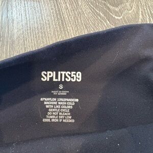 Splits59 Black Leggings